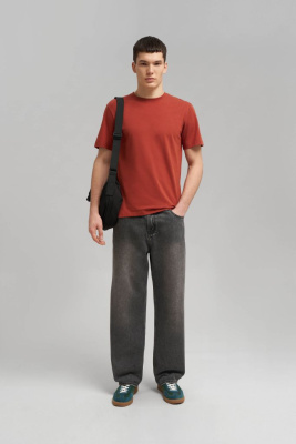 Футболка облегающего кроя из джерси