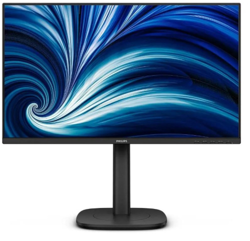 Монитор 23,8" Philips 24B2N3200J (00/00) black с поворотом экрана (IPS, 1920x1080, 120Hz, 4 ms, 178°/178°, 300 cd/m, 1500:1)