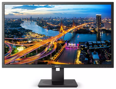 Монитор 32" Philips 325B1L (00/00) 2560x1440, 16:9, TFT IPS, 250 кд/м2, 1200:1, 4 мс, 75 Гц, 178°/178°, подключение: HDMI, DP, черный