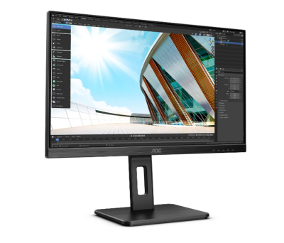 Монитор 23,8" AOC Q24P2Q 2560x1440, 4 ms, 250 cd/m, 50000000:1, 178°/178°, IPS, +HDMI, +DР, Pivot