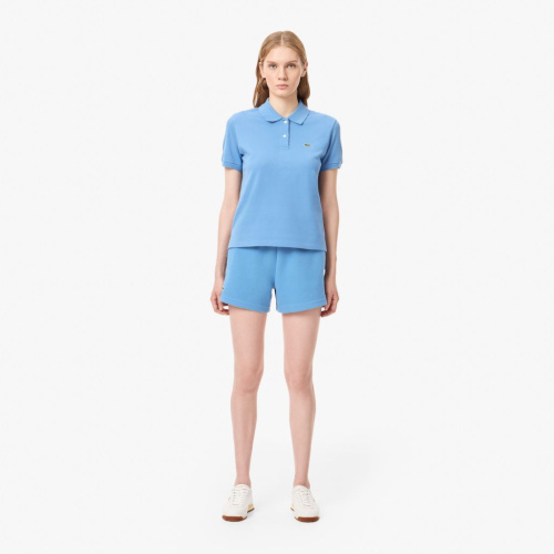 Женские хлопковые шорты Lacoste из пике
