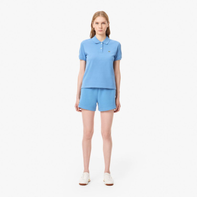 Женские хлопковые шорты Lacoste из пике