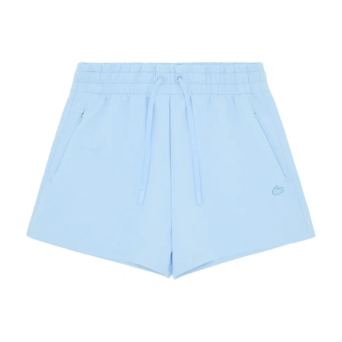 Женские однотонные шорты Lacoste