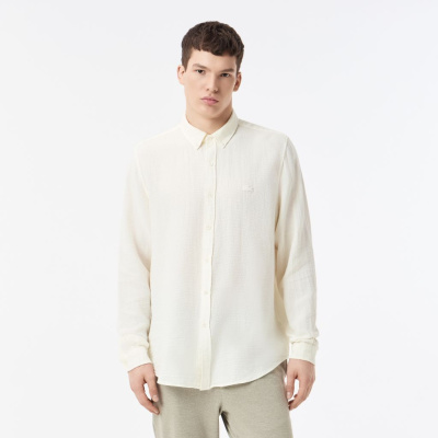 Мужская хлопковая рубашка Lacoste