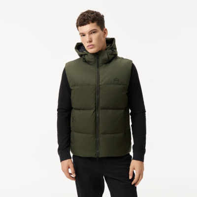 Мужской жилет Lacoste с капюшоном