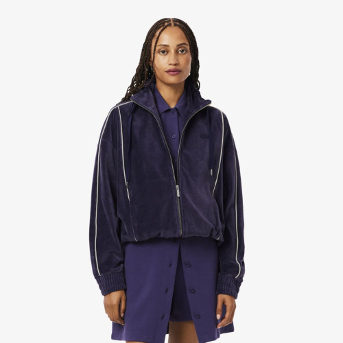 Женская велюровая толстовка Lacoste