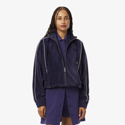 Женская велюровая толстовка Lacoste