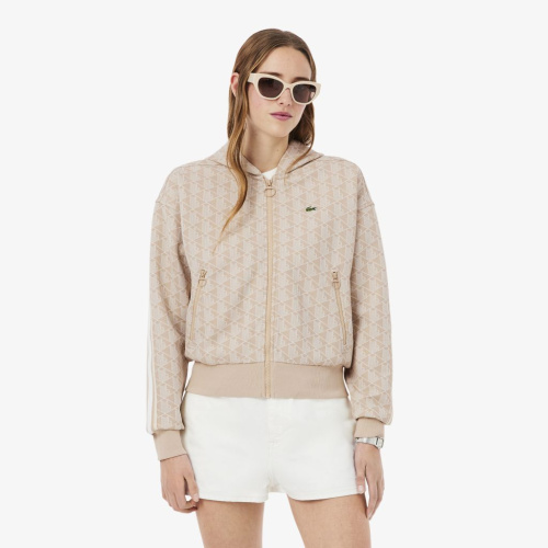 Женская жаккардовая толстовка Lacoste