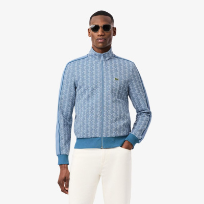 Мужская жаккардовая толстовка Lacoste PARIS с монограммой