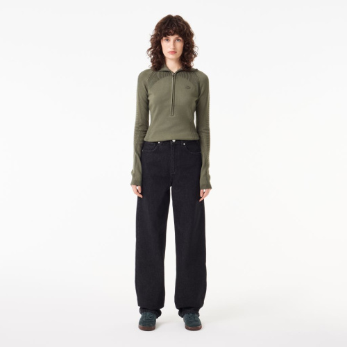 Женские прямые джинсы Lacoste