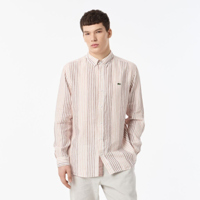 Мужская рубашка Lacoste из льна