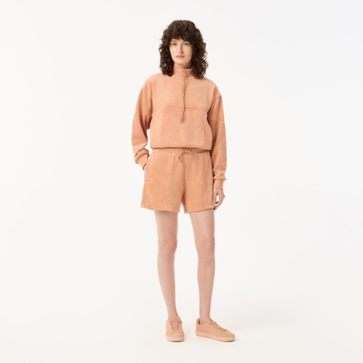 Женские короткие спортивные шорты Lacoste