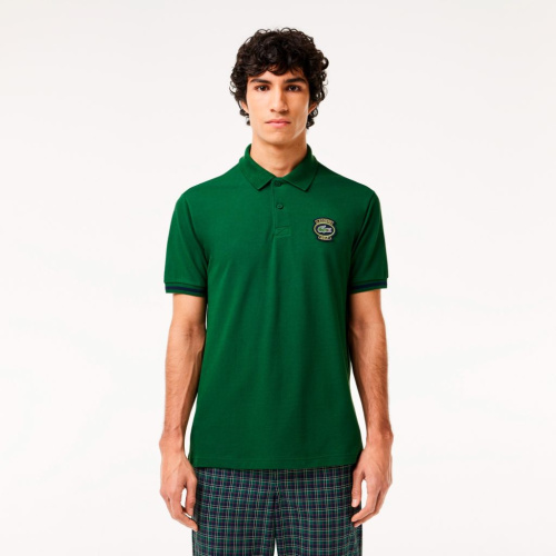 Мужское эластичное поло Lacoste Regular Fit