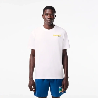 Мужская футболка Lacoste SUMMER PACK иорганического хлопка
