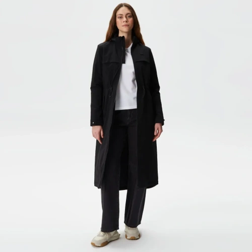 Женская утеплённая куртка-парка Lacoste с эластичным поясом