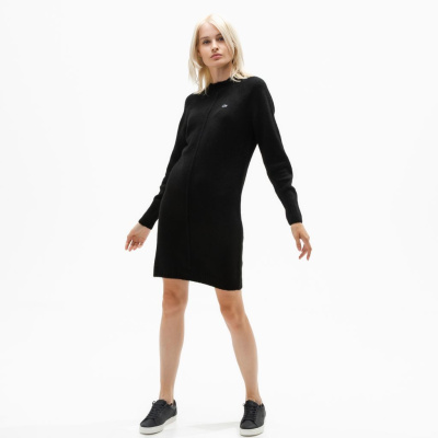 Женская платье Lacoste со смесью шерсти