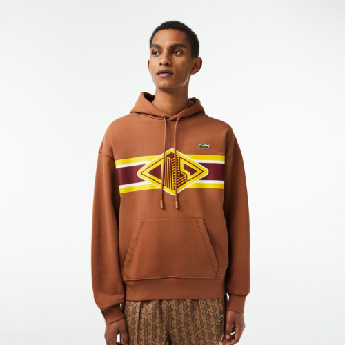 Мужское хлопковое худи Lacoste Loose Fit