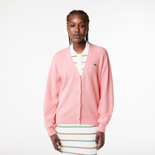 Женский кардиган Lacoste из органического хлопка