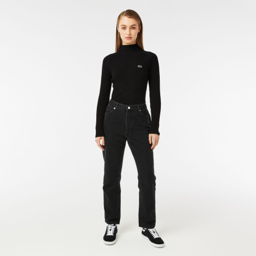 Женские джинсы Lacoste с высокой талией