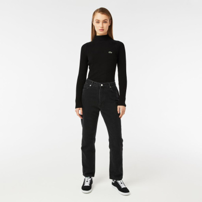 Женские джинсы Lacoste с высокой талией