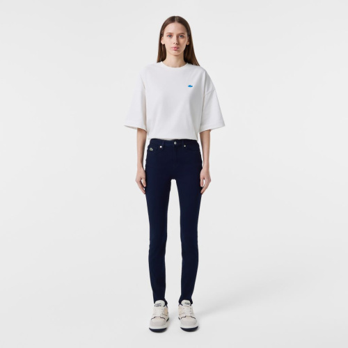 Женские джинсы с высокой талией Lacoste skinny Fit