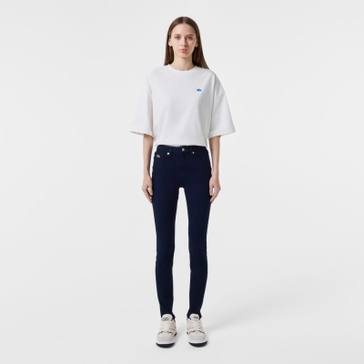 Женские джинсы с высокой талией Lacoste skinny Fit