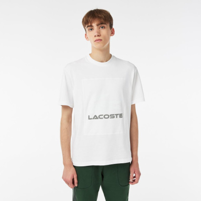 Мужская хлопковая футболка Lacoste