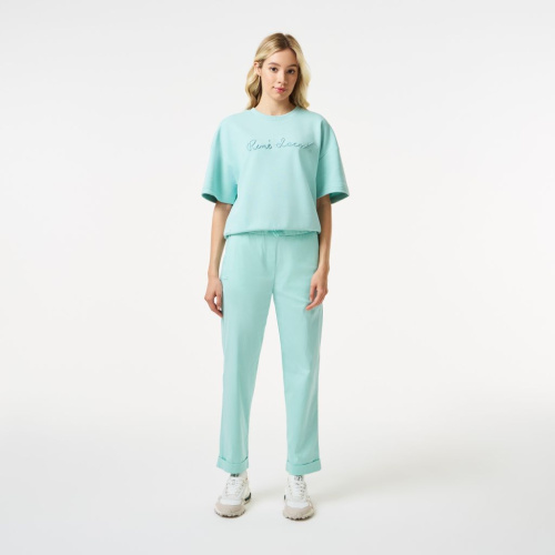 Женские брюки Lacoste Regular Fit с регулируемым поясом