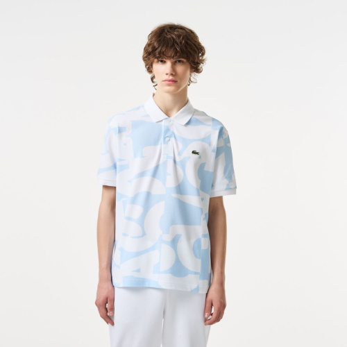 Мужское хлопковое поло Lacoste