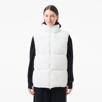Женский утеплённый жилет Lacoste с капюшоном