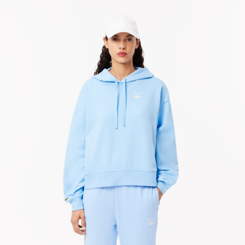 Женская флисовая толстовка Lacoste OVERSIZED Fit