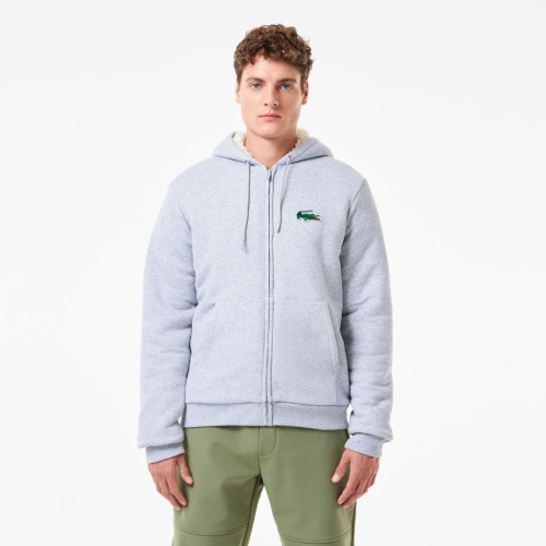 Мужская утеплённая толстовка Lacoste на молнии