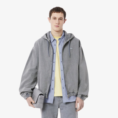 Мужская джинсовая куртка Lacoste из органического хлопка