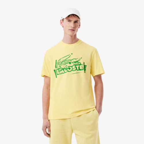 Мужская футболка Lacoste из органического хлопка
