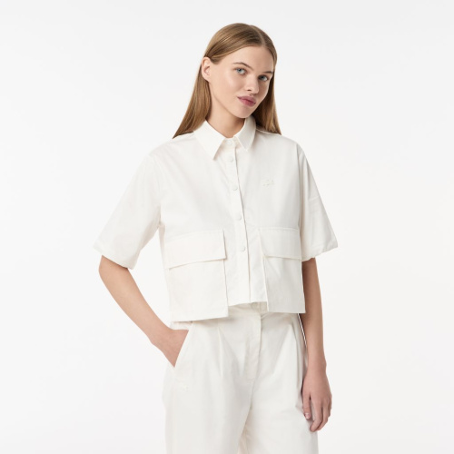 Женская рубашка Lacoste из эластичного хлопка