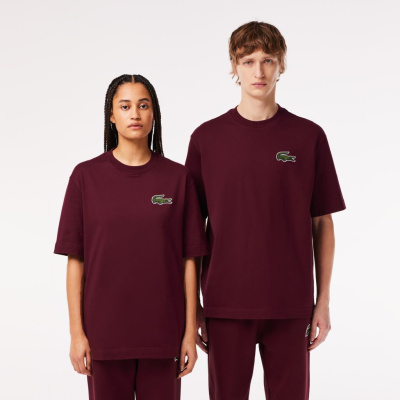 Футболка Lacoste OVERSIZED Unisex из органического хлопка