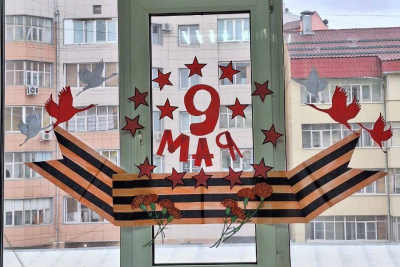 Якутия присоединилась к всероссийской акции «Окна Победы» / Айаал Аргунов   