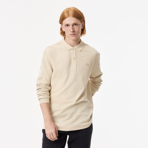 Мужская хлопковая рубашка-поло Lacoste