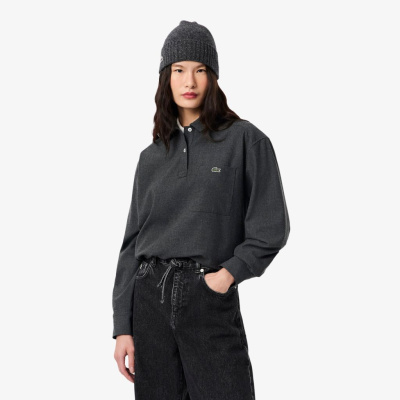 Женская рубашка Lacoste OVERSIZE FIT