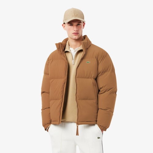 Водоотталкивающая пуховая куртка Lacoste с капюшоном
