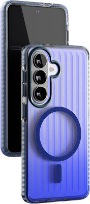 Клип-кейс VLP Pulse Case с MagSafe для Samsung Galaxy S26 Синий