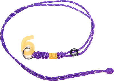 Шнурок плетёный фиолетовый