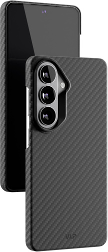 Клип-кейс VLP Kevlar Case с MagSafe для Samsung Galaxy S26 Чёрный