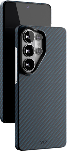 Клип-кейс VLP Kevlar Case с MagSafe для Samsung Galaxy S26 Ultra Синий