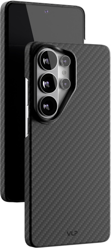 Клип-кейс VLP Kevlar Case с MagSafe для Samsung Galaxy S26 Ultra Чёрный
