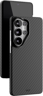 Клип-кейс VLP Kevlar Case с MagSafe для Samsung Galaxy S26 Ultra Чёрный
