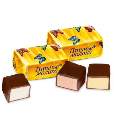 Конфеты Птичье молоко микс, Пензенская кондитерская фабрика