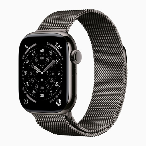 Смарт-часы Apple Watch Series 11 46mm Slate Titanium Case with Slate Milanese Loop (M/L)