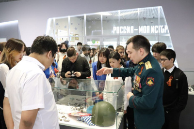 В историческом парке открылась выставка о воинах-якутянах «Сплав науки и отваги...» / Карина Оконешникова   