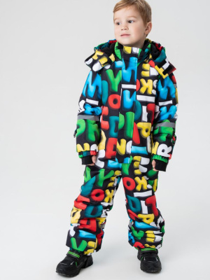 Комбинезон текстильный с полиуретановым покрытием для мальчиков